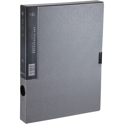 

Comix MC-35 35mm US stone system stickers file box file box box A4 silver