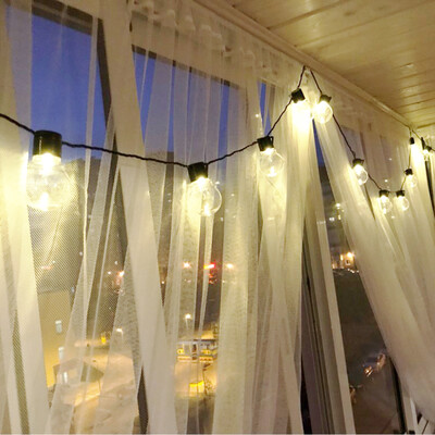 

JULELYS LED Light Ball Retro Garland Outdoor Gerlyanda Christmas String Lights Decoration For Wedding Holiday Party Birthday