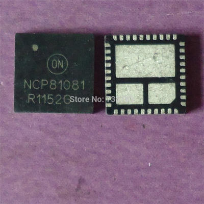 

5pcslot NCP81081MNR2G NCP81081 Integrated Driver with N-Channel High Side&Low Side MOSFETs
