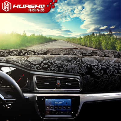 

Huashi BMW 7 Series Lightproof Pad 16-18 7 Series Control Instrument Panel Sun Protection Insulation Light Pad Car Accessories Refit Special Rose Pattern