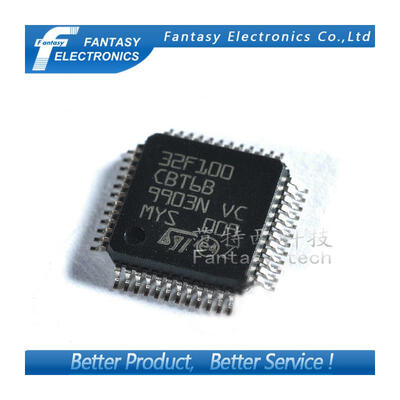 

5PCS STM32F100CBT6B LQFP48 32F100CBT6B QFP MCU new&original IC free shipping