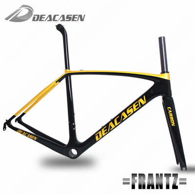 

2018 Deacasen Frantz Carbon Fiber Frame Newestcarbon Road Bike Frame Di2 Size 490520540560580 Mm 700c Carbon Bicycle Frame