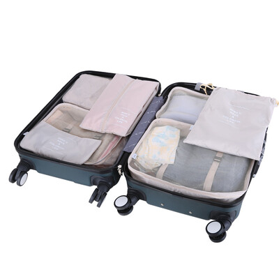 

Youjia travel travel supplies storage bag sorting finishing bag cosmetic bag men&women travel wash bag portable seven-piece suit U-5122-M