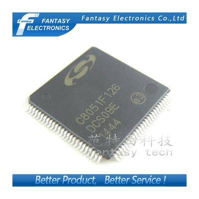 

2PCS C8051F126-GQR QFP SILICON MCU C8051F126 TQFP100 new and original IC free shipping