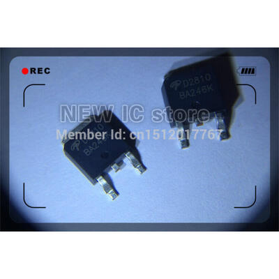 

50pcslot AOD2810 D2810 TO-252 100 NEW Free Shipping