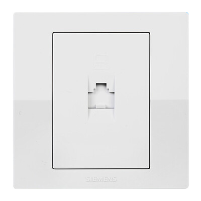 

Siemens SIEMENS 5UH80633NC01 switch socket Yue move phone computer socket elegant white
