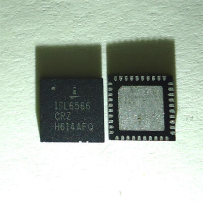 

5pcslot ISL6566CRZ ISL6566 Three-Phase Buck PWM Controller with Integrated MOSFET Drivers for VRM9 VRM10 &AMD Hammer Applications