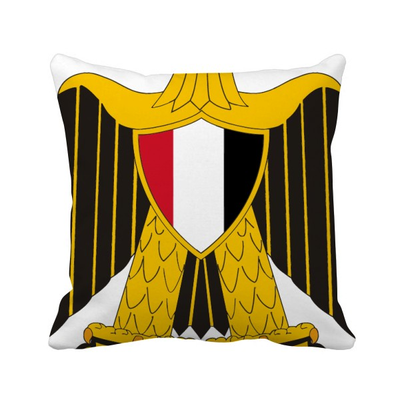 

Egypt National Emblem Country Square Throw Pillow Insert Cushion Cover Home Sofa Decor Gift