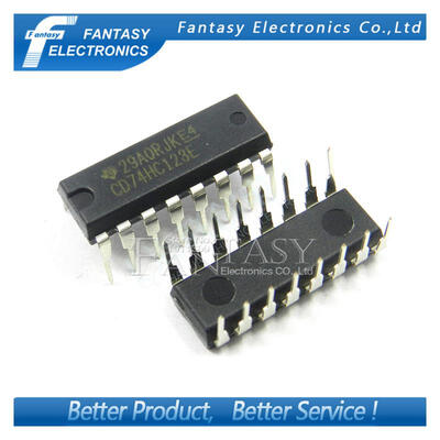 

5PCS CD74HC123E DIP16 CD74HC123 DIP 74HC123 new&original IC free shipping