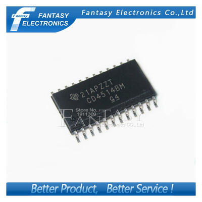 

10PCS CD4514BM SOP24 CD4514BM96 SOP CD4514 SMD new and original IC free shipping
