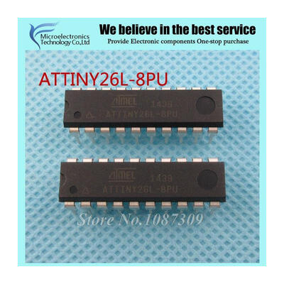 

5PCS free shipping ATTINY26L-8PU ATTINY26L DIP-20 8-bit Microcontrollers - MCU 2kB Flash 128B EE 128B SRAM new original
