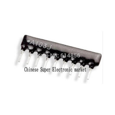 

200PCS 9Pin Resistor Network Array A09-331 330R A331 2.54MM Pin SIP-9