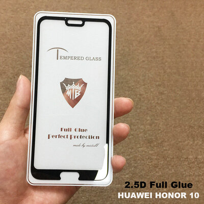 

полный AB Клей Обложка Закаленное стекло Защитная пленка для Huawei Honor 10 COL-AL00 COL-AL10 COL-TL00 COL-TL10 Антипечатная пленка