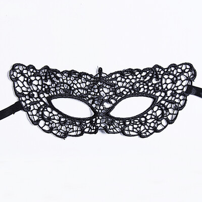 

Womens Fashion Sexy Black Lace Venetian Halloween Party Masquerade Ball Eye Mask Gift Catwoman Cosplay