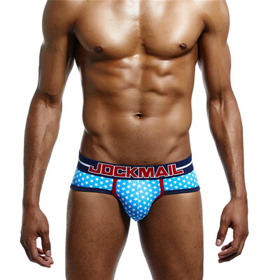 

JOCKMAIL Mens Underwear Mens Triangle Briefs Cotton Underwear Sweat-absorbent