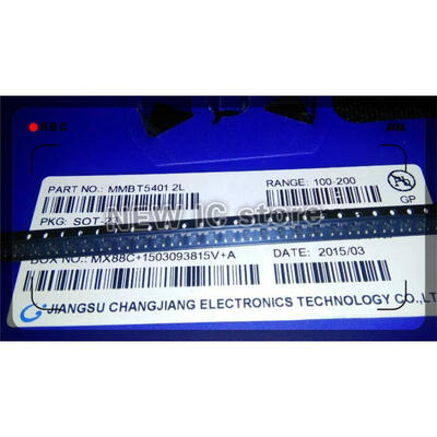 

Free Shipping 200PCS 50PCS MMBT5401LT1G MMBT5401 SOT-23 making 2L 2N5401 SMD PNP high-voltage transistor