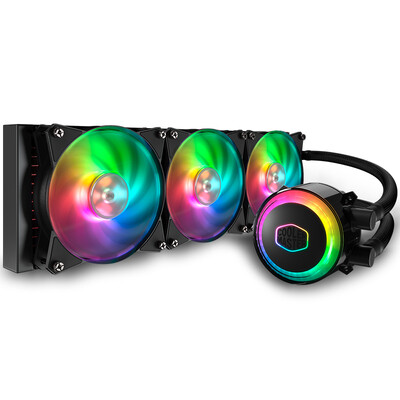

CoolerMaster Ice G360RGB CPU Water Cooling Radiator I9 2066 AM4ARGB Lamp Beads Dual Cavity Pump Low Resistance Cold Row FEP Water Cooling Tube