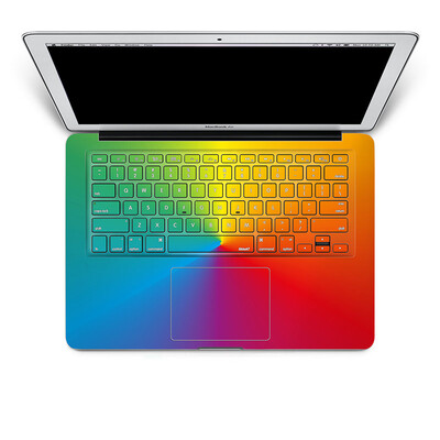 

GEEKIDMacbook decal keyboard sticker Rainbow keyboard cover sticker full decal keyboard sticker
