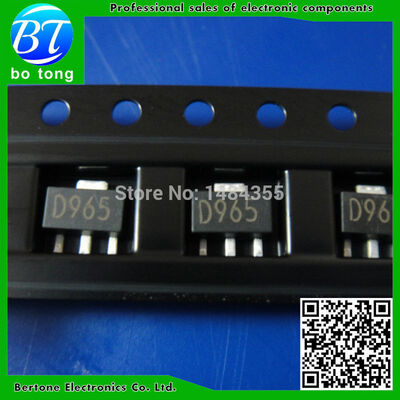 

Free Shipping 100pcs/ lot transistor 2SD965 D965
