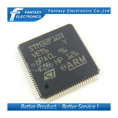 

5PCS STM32F103VET6 QFP100 STM32F103 QFP ARM new and original IC free shipping