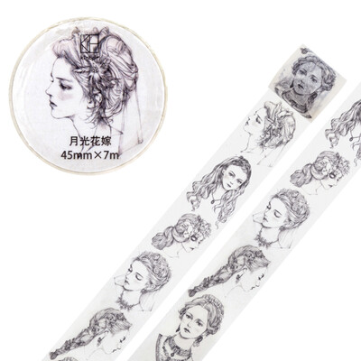 

Kinbor hand book&paper tape 30mm7m hand book sticker antique color tape retro object DTB64269