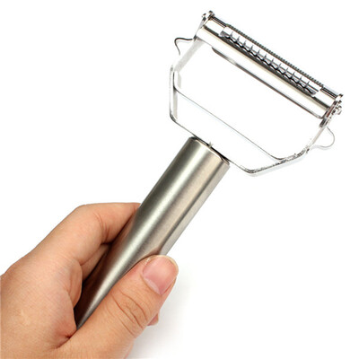 

Cntomlv Kitchen Accessories Cooking Tools Multifunction Stainless Steel Julienne Peeler Vegetable Peeler Double Planing Grater