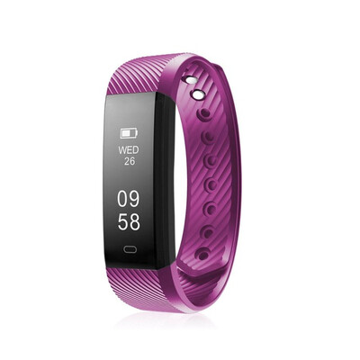 

ID115 HR Diggro Smart Bracelet Heart Rate Monitor Activity Tracker Smart Band Waterproof Wristbands For IOS Android