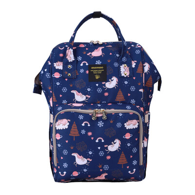 

Sunveno Fashion Mummy Maternity Diaper Bag Large Baby Nursing Bag Travel Backpack Designer Nappy Stroller Bag Baby Care Unicorn