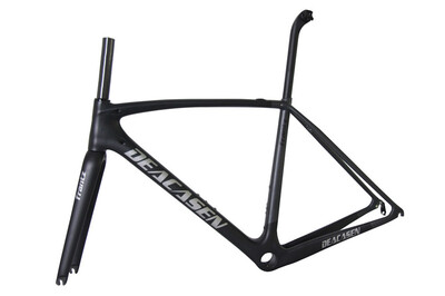 

2018 Deacasen T1000 Carbon Road Frame Ud Carbon Bicycle Frame Bottom Bracket Bsa68Bb30Pf30 Raw Frame Weight 939-20g