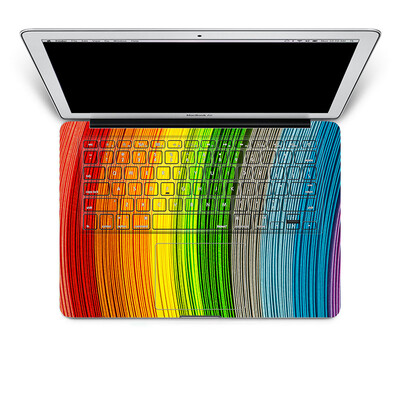 

GEEKIDMacbook Pro decal keyboard sticker rainbow keyboard cover sticker decal keyboard sticker