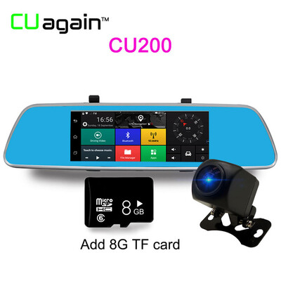 

CU200 7 GPS 3G Car Dvr Camera Night Vision Dash Cam Rearview Mirror Video Recorder HD 1080P G-Sensor Loop Recording