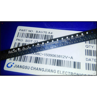 

3000PCS/LOT Switching Diodes BAV70 A4 0.2A/70V SOT23