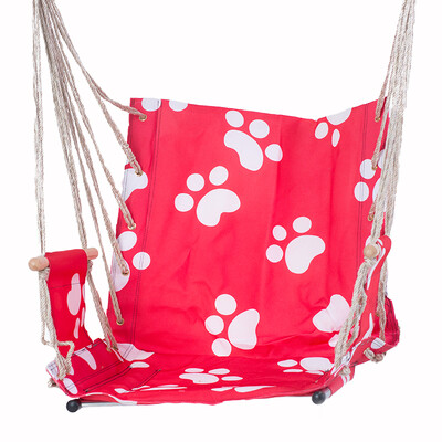 

Wolf Walker Dormitory Chairs Dormitory College Dormitory Basket Hammock Indoor Household Portable Chair Child Single Outdoor Swing LXZ-5046 Red Ankle
