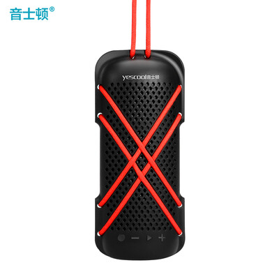 

(yescool) стерео Bluetooth динамик наружная спортивная портативная карта звук водонепроницаемый компьютер динамик сабвуфер PMC-08 черный