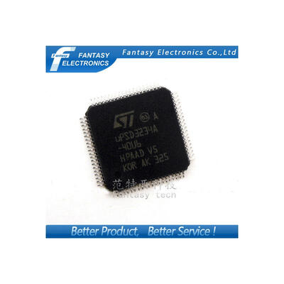 

1PCS uPSD3234A-40U6 QFP80 uPSD3234A QFP new and original free shipping