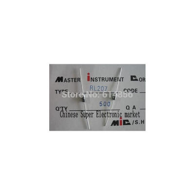 

100pcs Rectifier diode RL207 DO-15 2A 1000V New&original