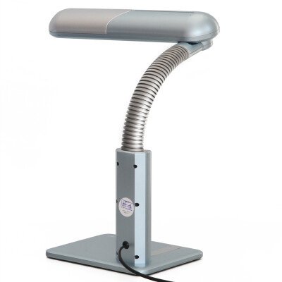 

Effective (deli) 3673 fashion energy learning desk lamp silver blue