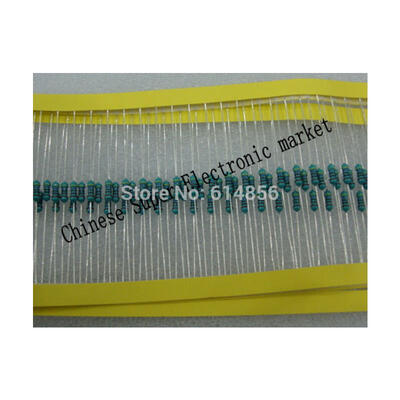 

1000pcs 1/4w Metal Film Resistors 39K ohm +/- 1%