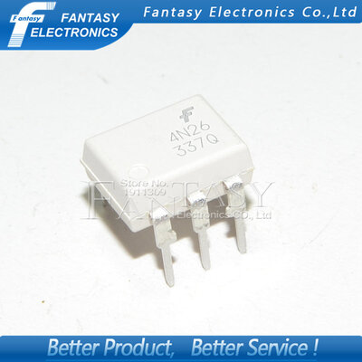 

50PCS 4N27 DIP6 DIP photoelectric coupler new and original free shipping