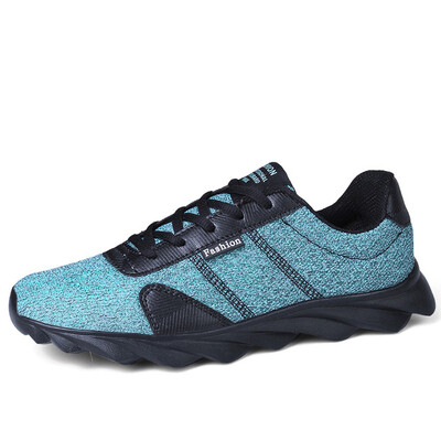 

2018 Spring Summer Brand Sneakers for Men Breathable Mesh Running Man Shoes Comfortable Walking Athletic Lace Up Trainers