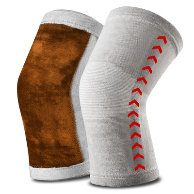 

Yu Zhaolin YUZHAOLIN X073 bamboo charcoal plus velvet knee office home sedentary warm fit men&women sports protective gear four seasons S code