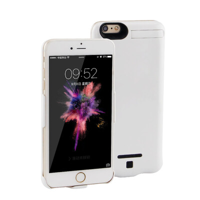 

Для iphone6 ​​/ 6s7 / 8 Портативный зарядный корпус 5000mAh Банк питания для iphone Зарядное устройство с розничной коробкой