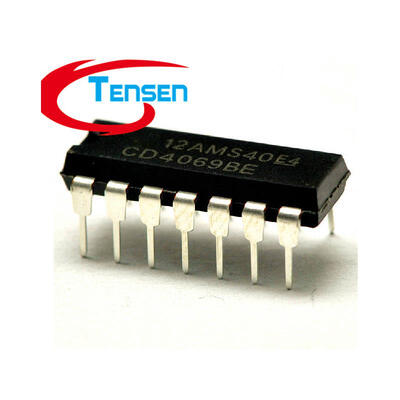 

200Pcs/Lot CD4069 CD4069UBE CD4069BE common logic chips DIP14 CD Digital IC