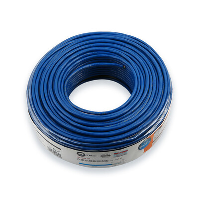 

And macro D&S six types of unshielded network cable normal version high-speed network cable engineering home improvement dedicated network cable 305 meters blue HC1104-305