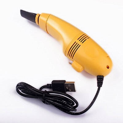

Huayuan Computer Vacuum Mini USB Keyboard Cleaner Desktop Laptop Brush Dust Cleaning Collector Kit
