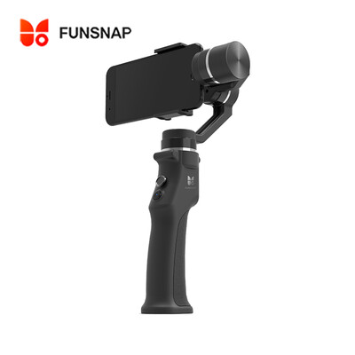 

Funny FUNSNAP Capture Handheld PTZ Mobile Phone Stabilizer Sports Camera Stabilization Three-axis PTZ Outdoor Live Streaming