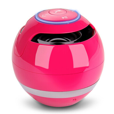 

Ball Mini LED Nightlight Bluetooth Speaker Поддержка Handsfree Outdoor Card Мини-динамик Мобильный беспроводной Bluetooth-динамик