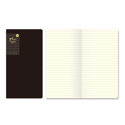 

Vmo travel hand account book refill core account core cross thick version long narrow log notebook notebook C8108 black