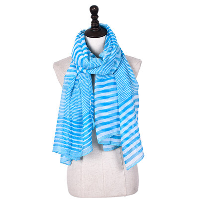 

Jeouly Women long scarf navy Blend girl Shawl Striped Print winter Infinity Scarves sjaal Foulard femme hijab Bandanas 18090cm