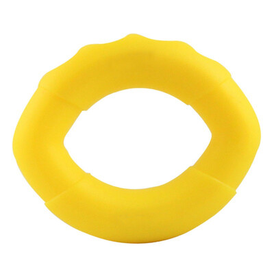 

Any bird flying olive type grip ring professional O-ring refers to the force training rehabilitation massage massage body grip power food grade silicone rubber ring NF1065 yellow